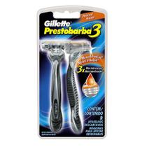 Aparelho De Barbear Prestobarba 3 Masculino Com 2 Unidades