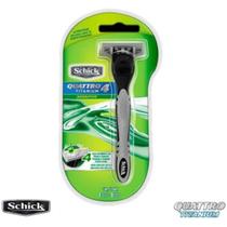 Aparelho De Barbear Schick Quattro Titanium Sistema