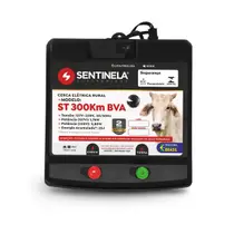 Aparelho de Choque Eletrificzdor de Cerca Elétrica uso Rural Sentinela ST 300 km Bivolt 25 Jaules