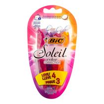 Aparelho de Depilação Bic Soleil Color Collection Leve 4 Pague 3 Aparelho de Depilação Bic Soleil Color Collection Leve 4 Pague 3