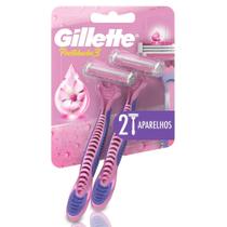 Aparelho de Depilação Gillette Prestobarba3 Descartável 2 Unidades
