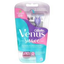 Aparelho de Depilação Gillette Venus Suave com 2 Unidades Aparelho de Depilação Gillette Venus Suave com 2 Unidades