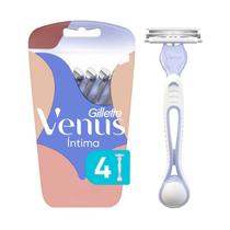 Aparelho de Depilar Gillette Venus Íntima 4 Unidades