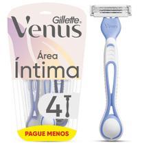 Aparelho de Depilar Gillette Venus Íntima Leve 4 Pague 3