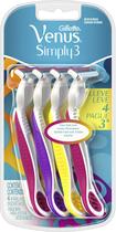 Aparelho De Depilar Gillette Venus Simply 3 Leve 4 Pague 3 unidades Aparelho De Depilar Gillette Venus Simply 3 Leve 4 Pague 3 unidades