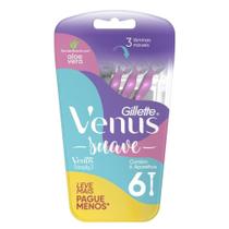 Aparelho de Depilar VENUS Suave 6 unidades Aparelho de Depilar VENUS Suave 6 unidades