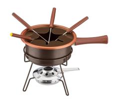 Aparelho De Fondue Antiaderente Aspen Chocolate Queijo 1 Litro Conjunto Kit Serviço Alto Padrão Qualidade Forma Inox Aparelho De Fondue Antiaderente Aspen Chocolate Queijo 1 Litro Conjunto Kit Serviço Alto Padrão Qualidade Forma Inox