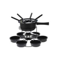 Aparelho de Fondue Aspen Antiaderente Carrousel 16 peças Preto Forma Aparelho de Fondue Aspen Antiaderente Carrousel 16 peças Preto Forma