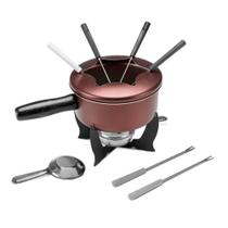 Aparelho de Fondue com 10 peças Marrom - Brinox 1255/116