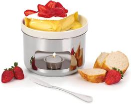 Aparelho De Fondue Queijo Brie 4 Peças - Forma