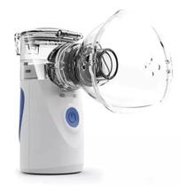 Aparelho De Inalação Portátil Nebulizador Nasal Ultrassônico Branco Bivolt