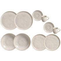 Aparelho de Jantar 10 Peças Porto Brasil Bio Stoneware Cafezinho - 2 Lugares