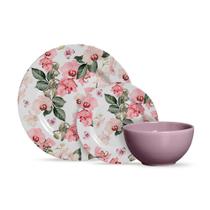 Aparelho de Jantar 12 Pçs Encanto - Floral Alleanza