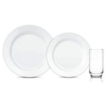 Aparelho de Jantar 12 Peças com Copo Menu Duralex