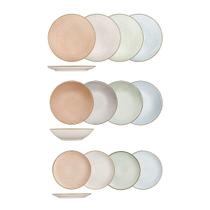 Aparelho de Jantar 12 peças Oxford Unni Aquarela