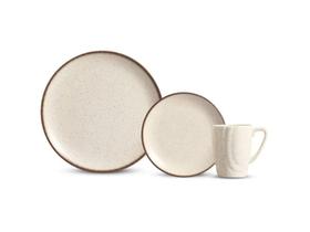Aparelho de Jantar 12 peças Vanilla com Caneca Alleanza