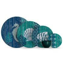 Aparelho de jantar 20 pcs acqua fish c/ xicara