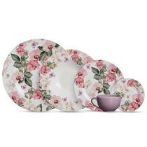 Aparelho de Jantar 20 Pçs Encanto - Floral Alleanza