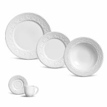 Aparelho De Jantar 20 Pçs Madeleine Branco Porto Brasil
