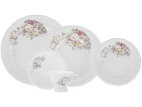 Aparelho de Jantar 20 Peças Schmidt Redondo - Porcelana Eterna
