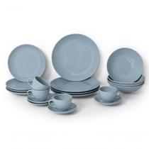 Aparelho De Jantar 20 Peças Soho Haus Concept Azul Haus Aparelho De Jantar 20 Peças Soho Haus Concept Azul Haus