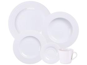 Aparelho de Jantar 20 Peças Tramontina Vibrare em Porcelana Decorada Aparelho de Jantar 20 Peças Tramontina Vibrare em Porcelana Decorada