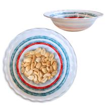 Aparelho De Jantar 22 Peças Em Melamina Color Jogo Completo