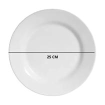 Aparelho De Jantar 25 Peças Branco Melamina Jogo Completo Aparelho De Jantar 25 Peças Branco Melamina Jogo Completo