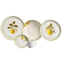 Aparelho De Jantar 30 Peças Bio Lemon Porto Brasil Aparelho De Jantar 30 Peças Bio Lemon Porto Brasil