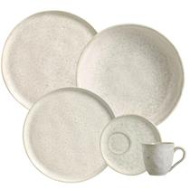 Aparelho de Jantar 30 Peças Bio Vanilla Cerâmica Orgânico Off White Porto Brasil Mesa Posta Aparelho de Jantar 30 Peças Bio Vanilla Cerâmica Orgânico Off White Porto Brasil Mesa Posta