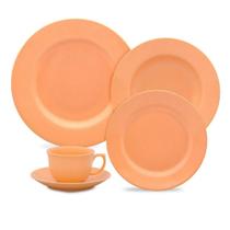 Aparelho de Jantar 30 Peças Flamingo Peach Oxford