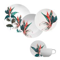 Aparelho de Jantar 30 Peças Tropical Germer