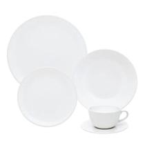 Aparelho De Jantar 30 Peças Unni White Oxford Aparelho De Jantar 30 Peças Unni White Oxford
