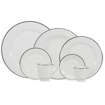 Aparelho de Jantar 42 Peças Itamaraty Prata Schmidt