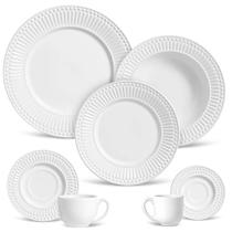 Aparelho de jantar 42 peças roma branco Aparelho de jantar 42 peças roma branco