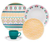 Aparelho de Jantar Alegoria - 20 Peças - Conjunto de Mesa de Jantar - Toque Clássico: Conjunto de Louças para Refeições! Aparelho de Jantar Alegoria - 20 Peças - Conjunto de Mesa de Jantar - Toque Clássico: Conjunto de Louças para Refeições!