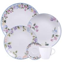Aparelho de Jantar Aura com 20 Peças de Porcelana - Tramontina Aparelho de Jantar Aura com 20 Peças de Porcelana - Tramontina