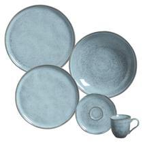 Aparelho de jantar bio breeze 30 peças em stoneware com esmalte reagente - Porto Brasil Aparelho de jantar bio breeze 30 peças em stoneware com esmalte reagente - Porto Brasil