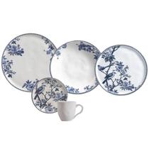 Aparelho de Jantar Bio Rouxinol 30 Peças Cerâmica Branco Porto Brasil Aparelho de Jantar Bio Rouxinol 30 Peças Cerâmica Branco Porto Brasil