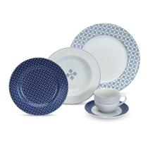 Aparelho de Jantar Blue Star - 30 Peças - Hauskraft Aparelho de Jantar Blue Star - 30 Peças - Hauskraft