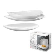 Aparelho De Jantar Branco Jogo 18 Prometeo Bormioli Rocco