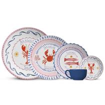 Aparelho de Jantar C/xicara Azul Navy 20 Pcs Di Mare - Alleanza Aparelho de Jantar C/xicara Azul Navy 20 Pcs Di Mare - Alleanza