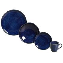 Aparelho de Jantar Cerâmica Stoneware Daily Happy 16 peças Porto Brasil