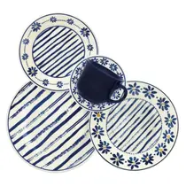 Aparelho De Jantar / Chá 20 Peças Donna Margaridas - Biona