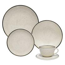 Aparelho de Jantar/Chá 20 Peças Porcelana Brisa - Oxford - AW20-5903