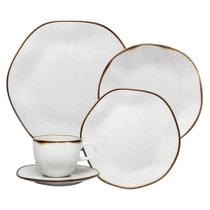 Aparelho de Jantar/Chá 20 Peças Porcelana Maresia - Oxford - RX20-9515