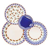 Aparelho de Jantar/Cha 30Pcs Jardim de Cerejas Biona AE30-5B27