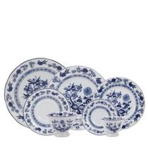 Aparelho de jantar Chá e Café Cebolinha 42pç Porcelana Schmidt