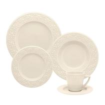 Aparelho de Jantar/Chá Oxford Mendi Marfim 20 Peças