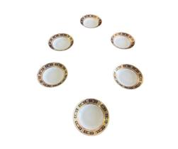 Aparelho de Jantar Clássico Dourado Estilo Versace Elegância e Sofisticação